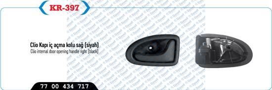 KAYA KR-397 Kapi Ic Acma Kolu Sag Siyah Clio-Logan